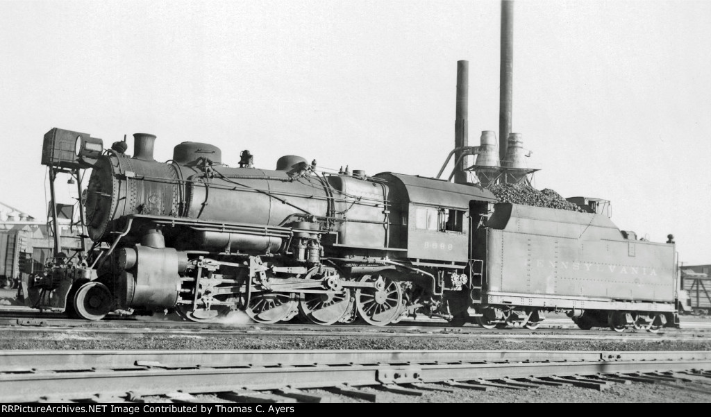 PRR 8688, H-10S, 1950